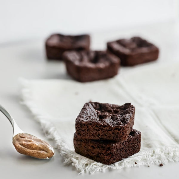 Almond Butter Brownies Featherlight Sweets